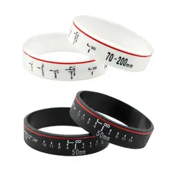 Silicone Camera Lens Wristband Photographer Band Bracelet for Canon Camera Photo Studio Accessories