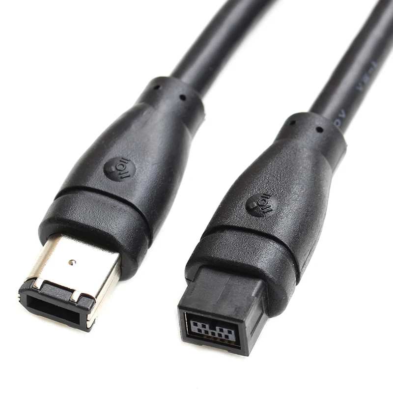 

Кабель для подключения 1,8 м FireWire IEEE-1394B 9pin к 6pin