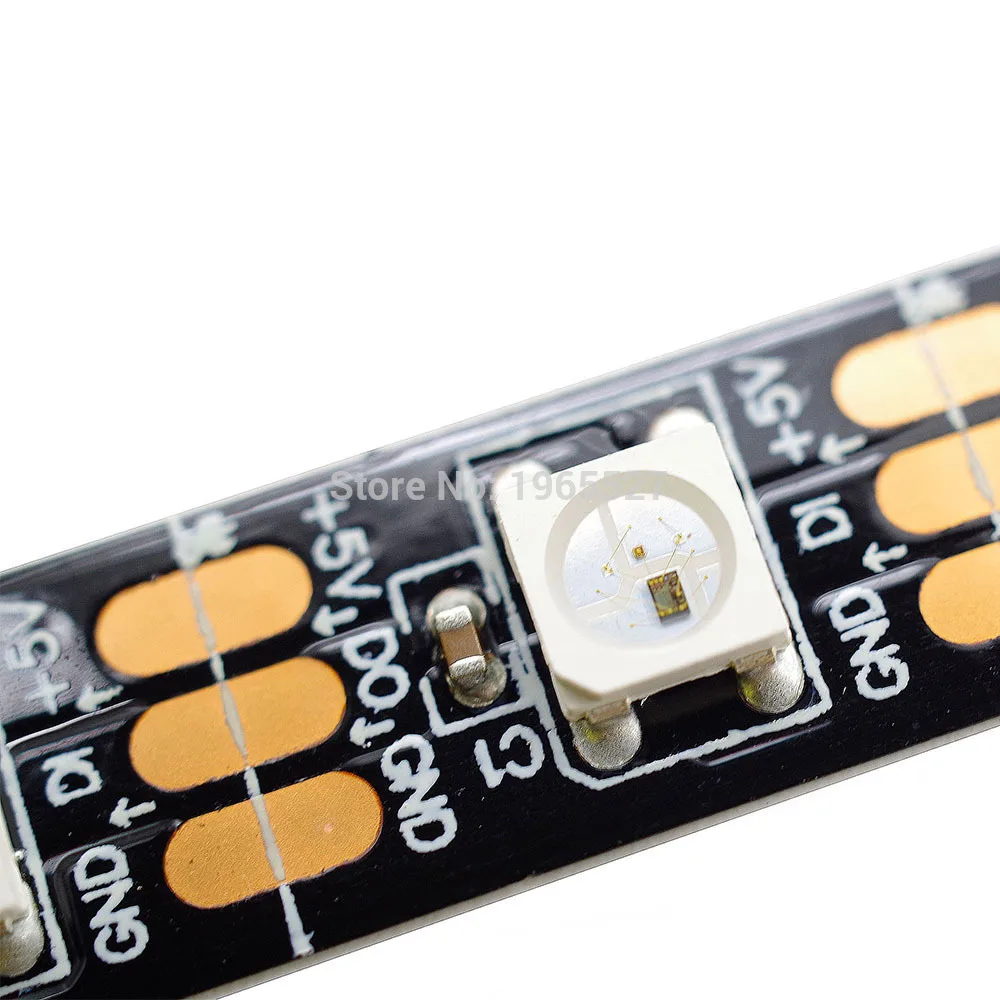 

5M Smart Digital RGB светодиодная лента WS2811 WS2812B 300 светодиодов 300 пикселей матрица белая или черная печатная плата DIY дисплей гибкая лента