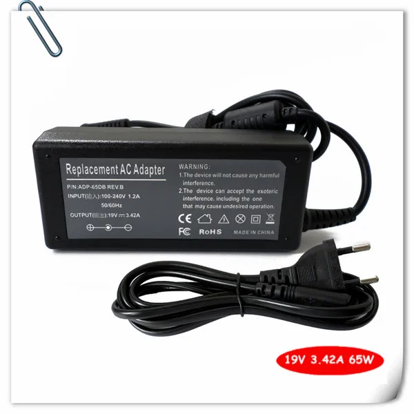 AC Adapter Power Supply Cord Battery Charger for Acer Aspire 5250-BZ873 5738ZG AS5535-5050 4530 5538 5570 Notebook 65w