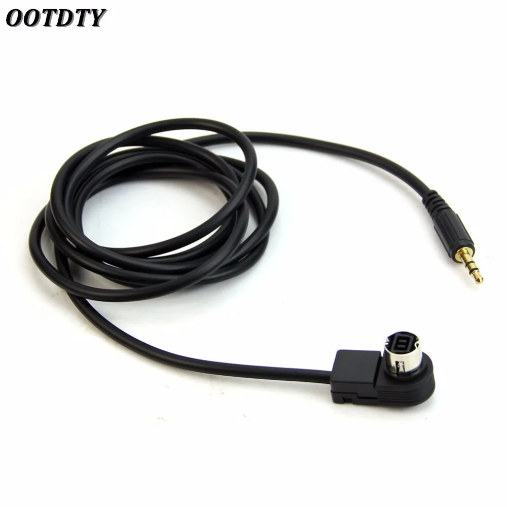 OOTDTY Alpine Ai-Net Aux Input Cable Adapter iPod/iPhone MP3 3.5mm Plug Jack