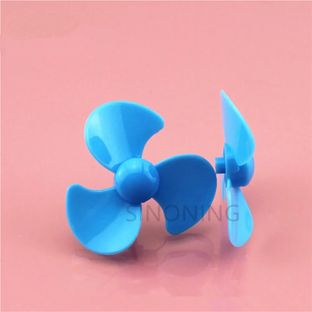 

503Y2A Blue Three-blade propeller Toy accessories Fan blade Boat paddle Technology model parts