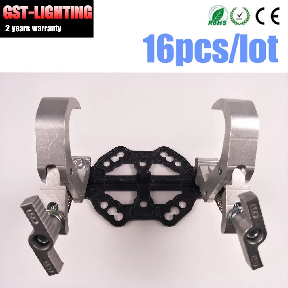 16pcs/lot Aluminum moving head beam quick lock clamp Professional Stage Equipment Stage Light Truss DJ