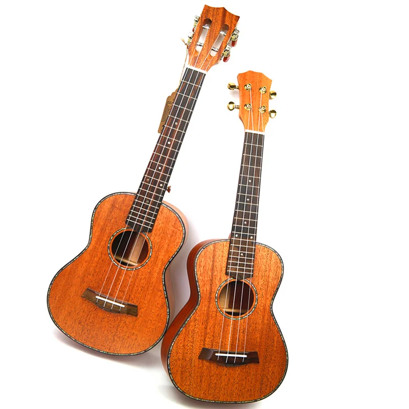 

26" Ukulele Tenor All Solid Mahogany Body Guitarra Ukelele 26 Wood Hawaiian 4 Strings Guitar High quality Uku string instrument