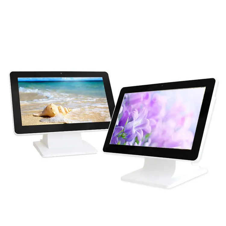 12.1 นิ้วระบบฝังตัวโครงการ touch หน้าจอ mini all in one pc/window 10 เปิดกรอบแท็บเล็ต