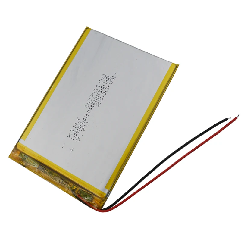 بطارية ليثيوم بوليمر ، ليثيوم أيون po للوحة قرص دي في دي محمول كمبيوتر شخصي بإضاءة ليد صندوق تلفزيون ومنتصف ، E-VA ، 9.25 وات في الساعة