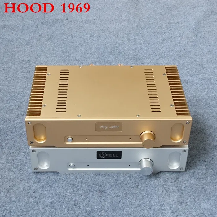 Weiliang Breeze Audio Replica Hood 1969 HI-FI Amplifier Pure Class A Solide Tansistor Amp