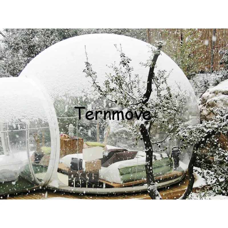 Snow luxury inflatable tent,Clear Dome Tent,Commercial Advertising Inflatable bubble tree Tent for Event Trade Show Tent