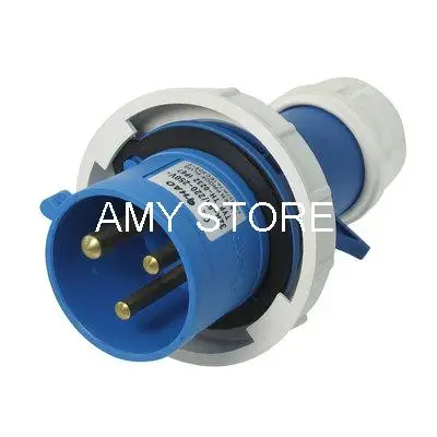 AC 220-250V 32A IP67 2P+E IEC309-2 Industrial Plug Conector