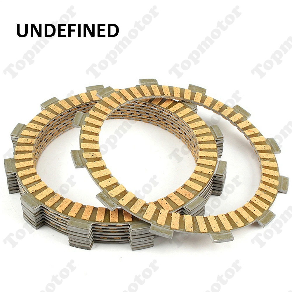 8Pcs Motorcycle Friction Clutch Disc Plate High Performance Fiber Clutch Plate Kit For Yamaha YZF R1 YZF-R1 1998 - 2002 2003