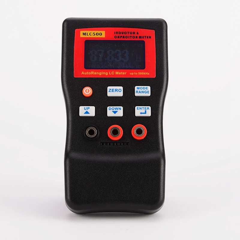 Precision Digital Capacitance Inductance Meter AutoRange Component Tester 500KH LC RC Oscillation Inductance Multimeter 0.01pF