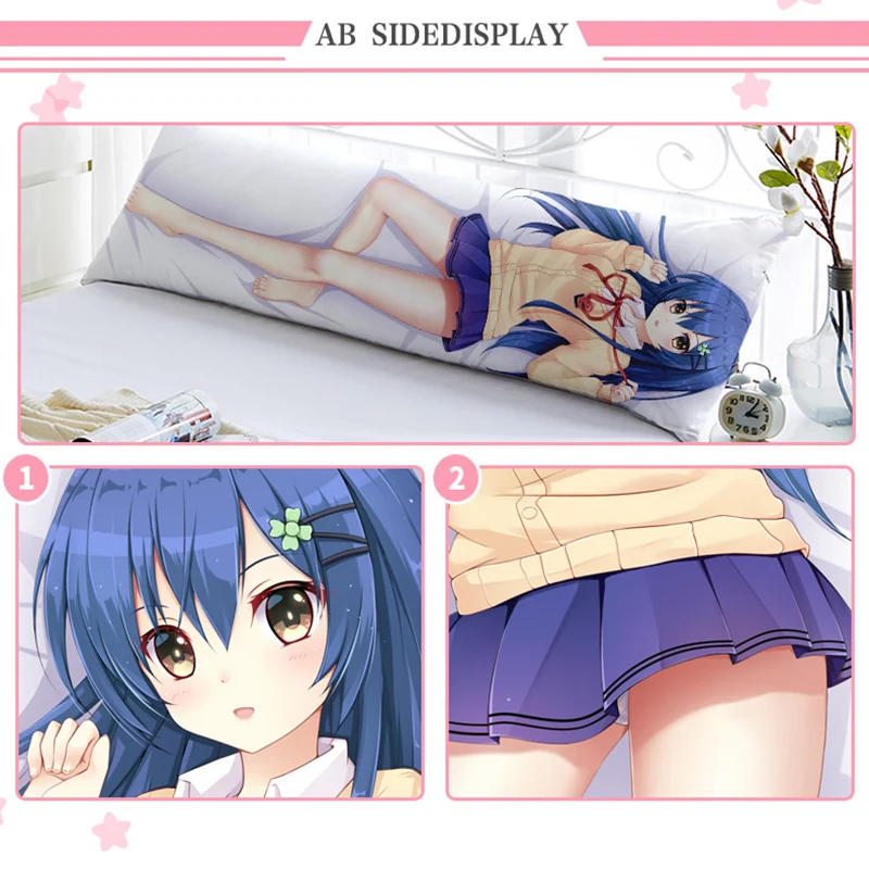 Anime dakimakura hugging body pillow case, The Helpful Fox Senko-san