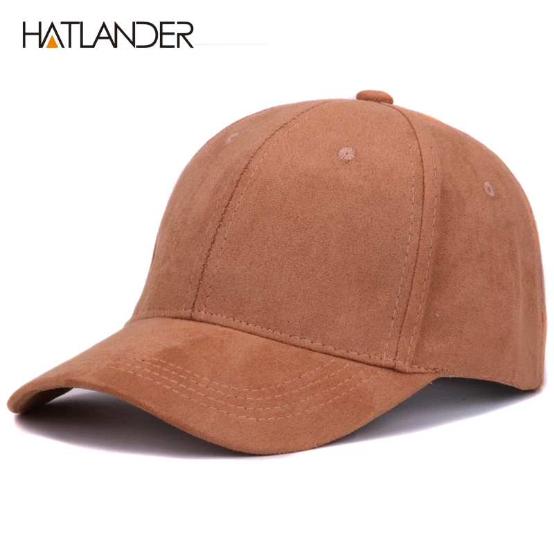 Plain Suede baseball caps with no embroidered casual dad hat strap back outdoor blank sport cap and hat for men and women