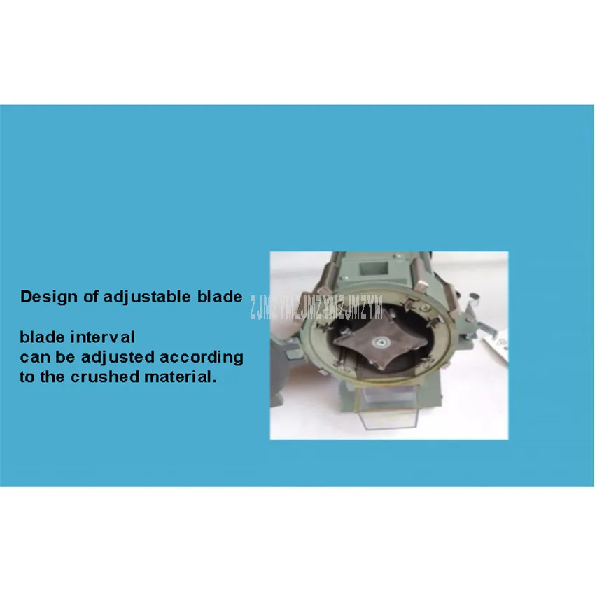 1400r/min frantoio per piante disintegratore polverizzatore pelle animale pianta rizoma macinacaffè a base di erbe macinacaffè 220V 180W