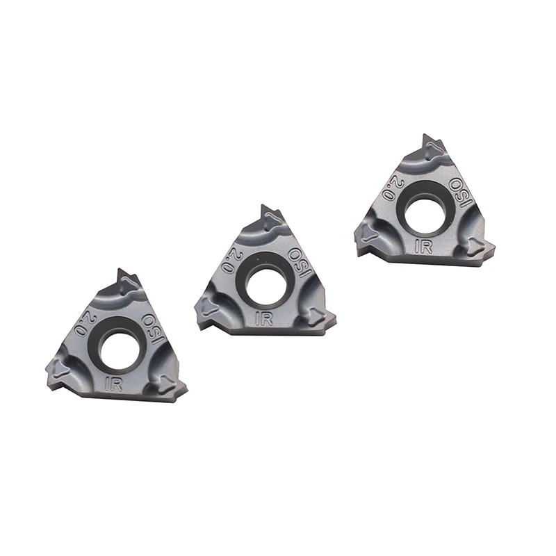 Outils de tournage de filetage CNC, outil de coupe d'insertion en carbure de tungstène, tour CNC, haute qualité, 11IR, 16IR, 1.0, ISO 1.25, 1.5, 1.75, 2.0, 2.5, 3.0