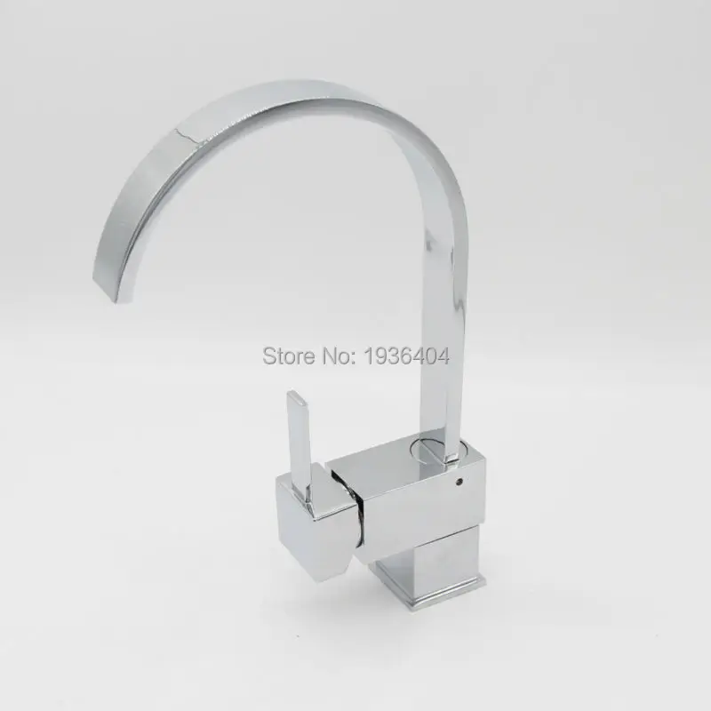 2015 Hot Sale Chrome Finish Kitchen Brass Swivel Mixer Taps Most Popular and Lowest Price Taps  1121C