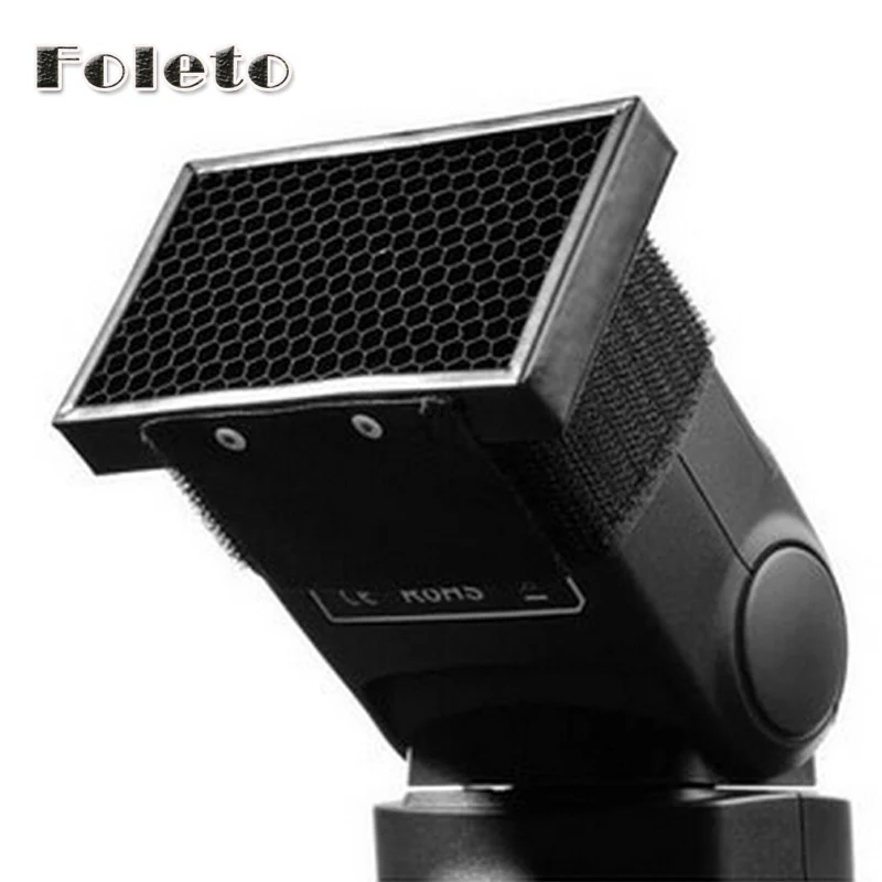 FOLETO HC-01 Honeycomb Grid Filter for Canon for Nikon for Pentax for Godox for YONGNUO Speedlite Flash Photo Studio Accessories