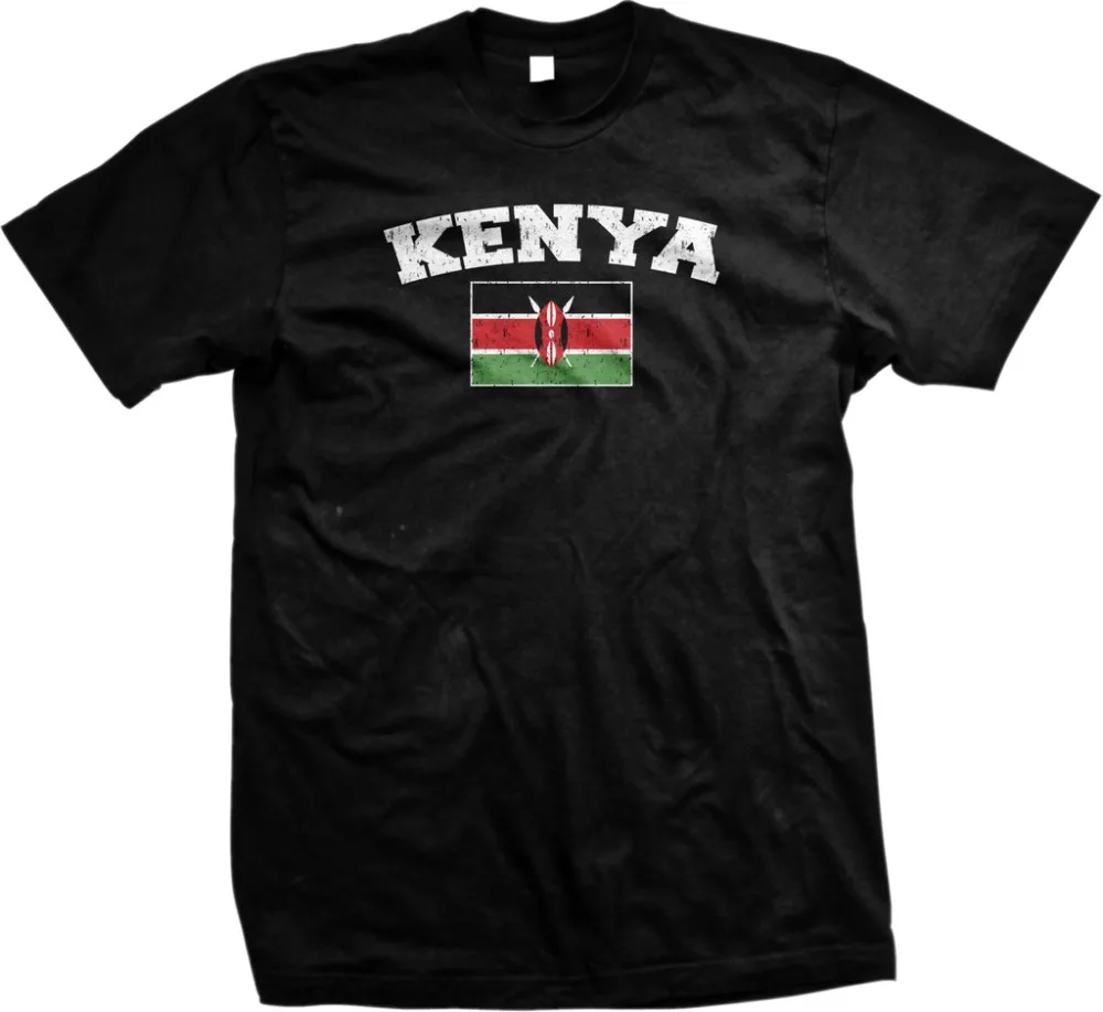 Kenya Republic Of Kenya Nairobi Let Us All Pull Together Mens T-Shirt 2019 High Quality Cotton Casual Brand Movie Tee Shirt