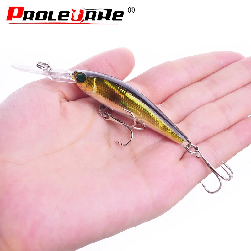 

1Pcs Fishing Lures 95mm 6.5g Minnow Lure 6 Color Select High Quality Hard Bait Crankbait Wobbler Fishing Tackle Wholesale PR-591