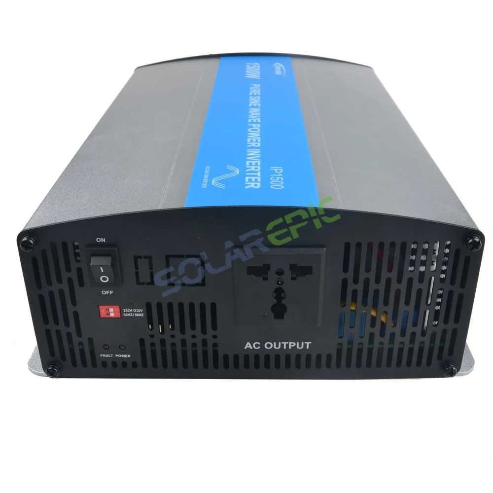 1500W Epever Off Grid Inverter 12V/24VDC to AC110V/220V Pure Sine Wave Power Inverter 1500W Solar Off Grid Inverter 50Hz/60Hz CE