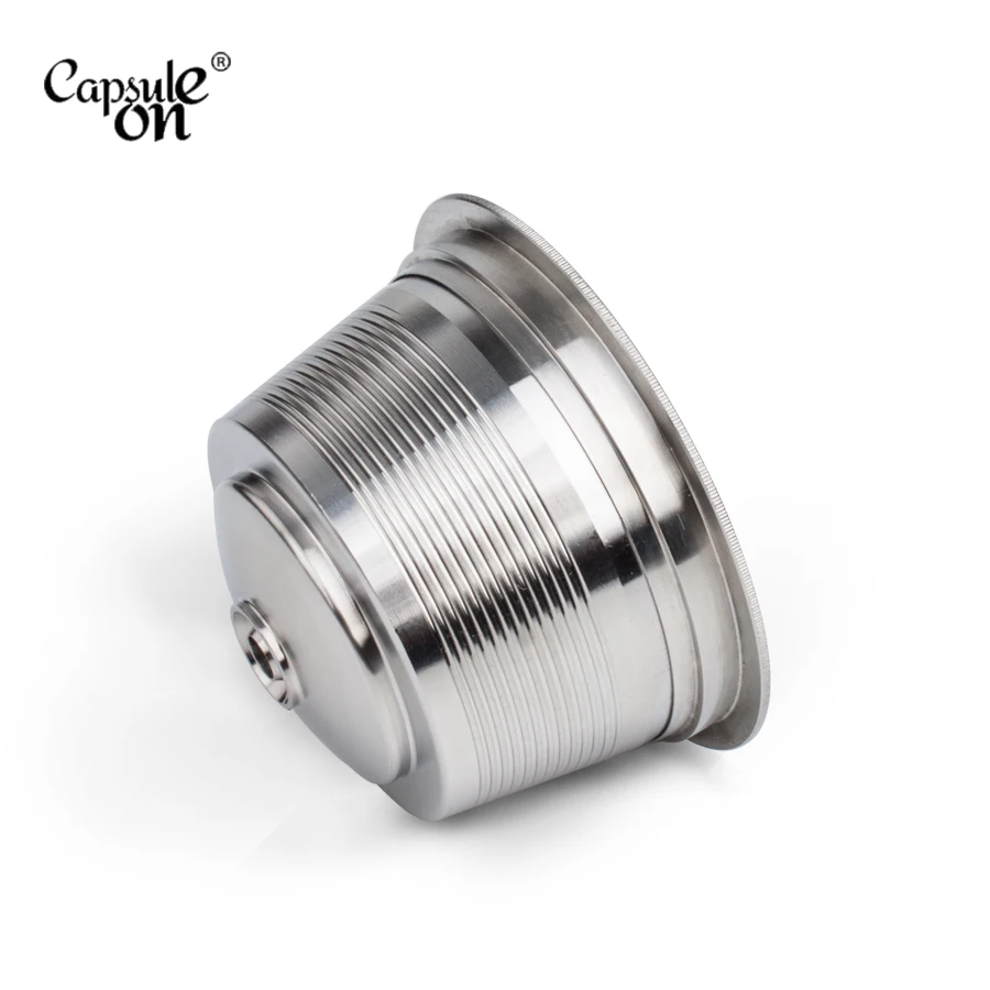 Capsulone/STAINLESS STEEL Metal capsule Compatible for dolce gusto Machine  Refillable Reusable capsule