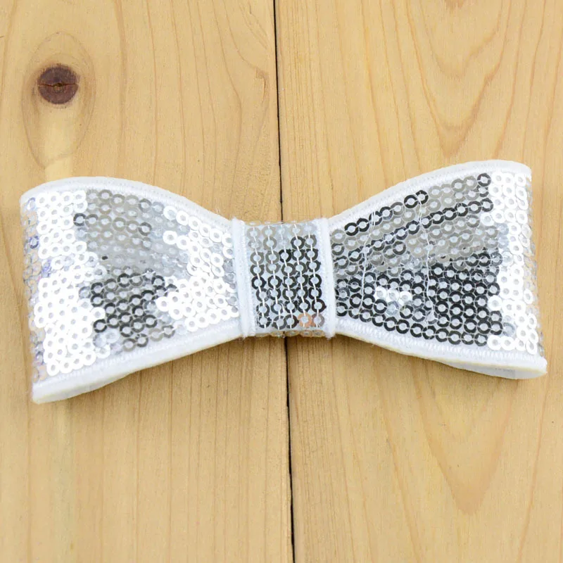 32 cái/lốc, 3.94 "Large Sequin Bow Appliques