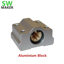7pcs Polymer SC8UU & Bracket 8mm Linear Rail Double Igus Drylin RJ4JP-01-08 for Anet/Tronxy Prusa i3 3D printer CNC machine