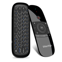 Wechip W1 MINI 2.4G Remote Control Wireless Keyboard 6-Axis Motion Sense Air Mouse IR Learning for Smart TV Android TV BOX PC