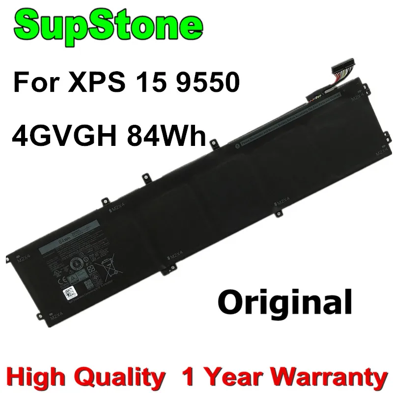 SupStone 84Wh 4GVGH 1P6KD Laptop Battery For Dell XPS 15 9550,For Precision 5510 M7R96 P56F P56F001 T453X 62MJV