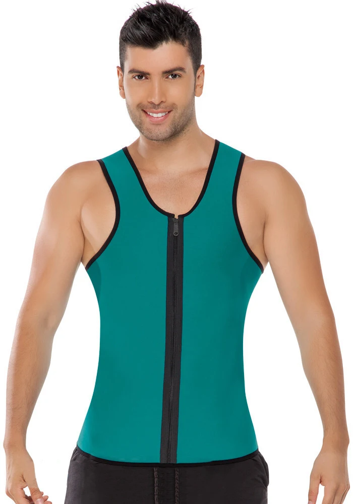 Ultra Sweat Hot Thermo Sweat Body Shaper Mens Shapewear Weight Loss Tank Top Neoprene Vest Sport Vest Neoprene waist  sauna suit