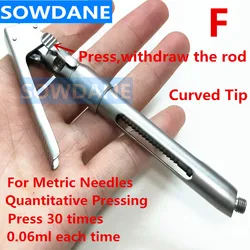 Dental INTRALIGAMENTAL SYRINGE PEN STYLE ASPIRATING DENTAL INSTRUMENTS 1.8ML