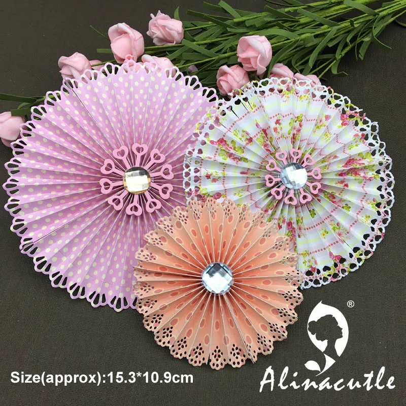 METAL CUTTING DIE cut Alinacraft rosette 4pc multi doily Scrapbooking papercraft card album punch stencil art cutter die cut