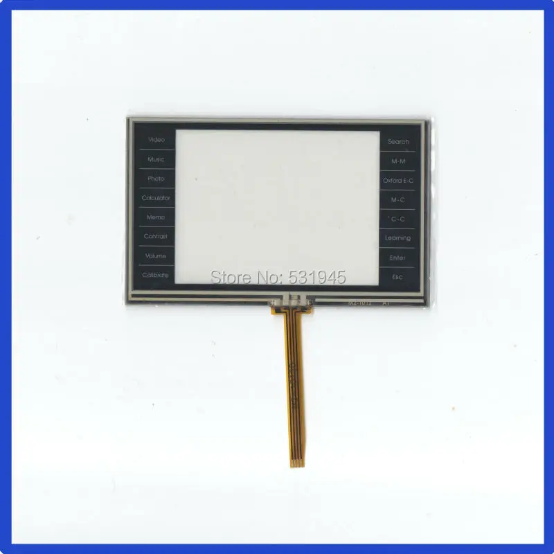 

ZhiYuSun M21012 105*64 105mm* 64mm 4.3inch Gps Touch Screen Digitizer Free shipping 4 line Touch Screen handwritten General