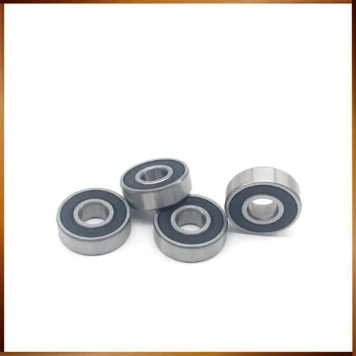 5PCS High quality ABEC 6201 2RS 6201RS 6201-2RS 6201 RS 12x32X10 mm double Rubber seal Groove Ball Bearing for bicycle hubs