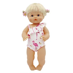 Nenuco Little Sister Doll Clothes, Hot Bathing Suit, Boneca Acessórios, Fits 35-42cm