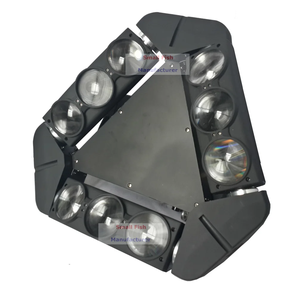 2019 mais novo movendo a cabeça aranha luzes 9x10w rgbw quad cor led feixe luzes palco profissional dj discoteca festa equipamento de iluminação