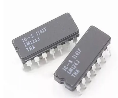 

10PCS/LOT LM124 LM124J CDIP-14