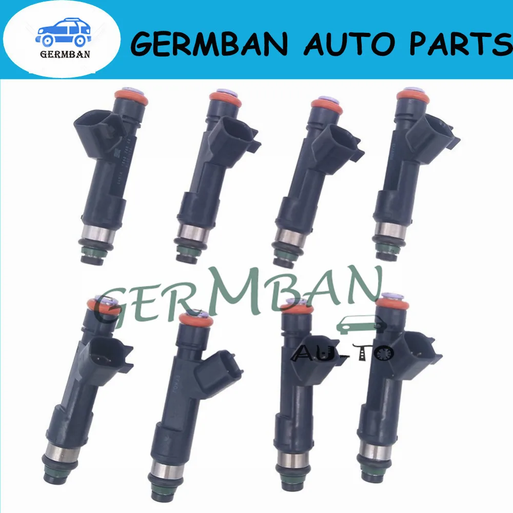 New Manufactured Free Shipping!!8pcs Set Fuel Injectors For F-150 F-250 F-350 Super Duty 6.2L-V8 2011-16 AL3E-F7A AL3E-9F593-F7A