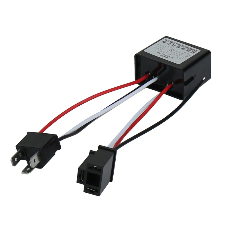 HID converter H4 High-Low switching negative control Auto Headlights Canbus Adaptor for Toyota Suzuki Jimny 2Pcs/pair