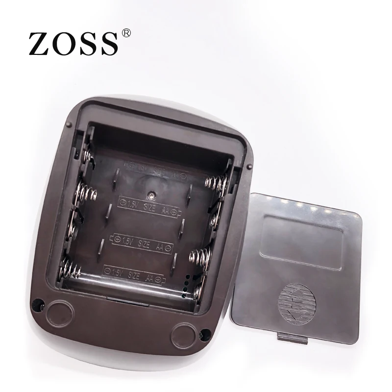 ZOSS latest models English or Russian Voice German chip LCD upper arm blood pressure monitor heart beat instrument tonometer