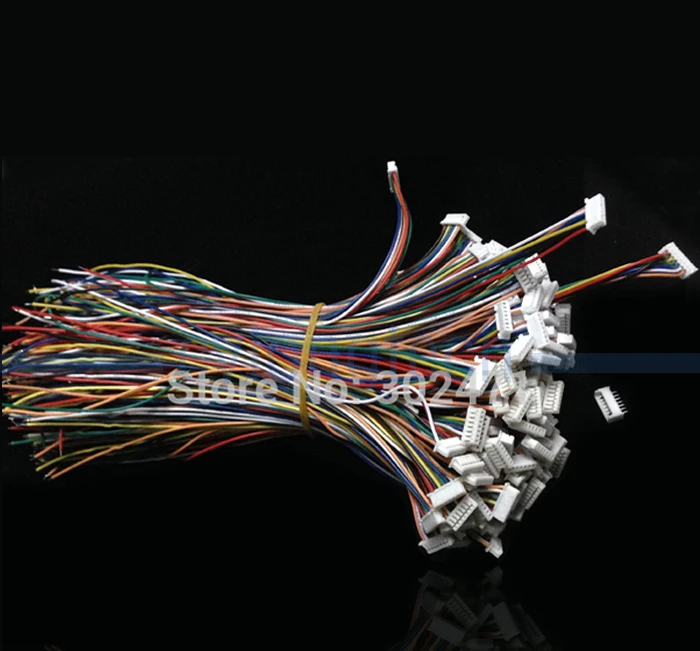 Mini. Micro 2.0 T--Pin Connector w/. Wire x 10 sets.7pin 2.0mm