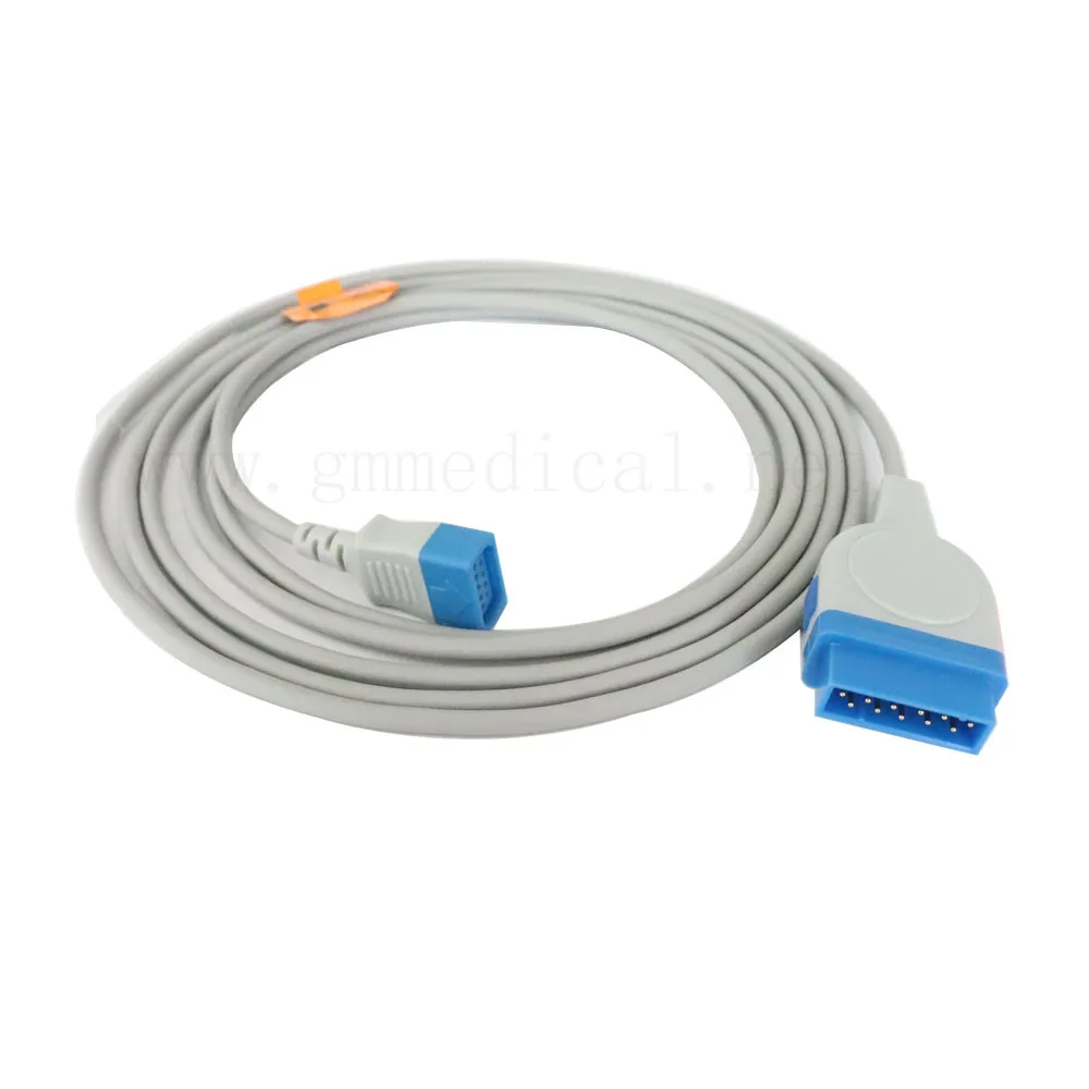 

Spo2 adapter cable , 11pin - DB9 female , 2.5M,Compatible with GE- Datex-Ohmeda Trusignal.