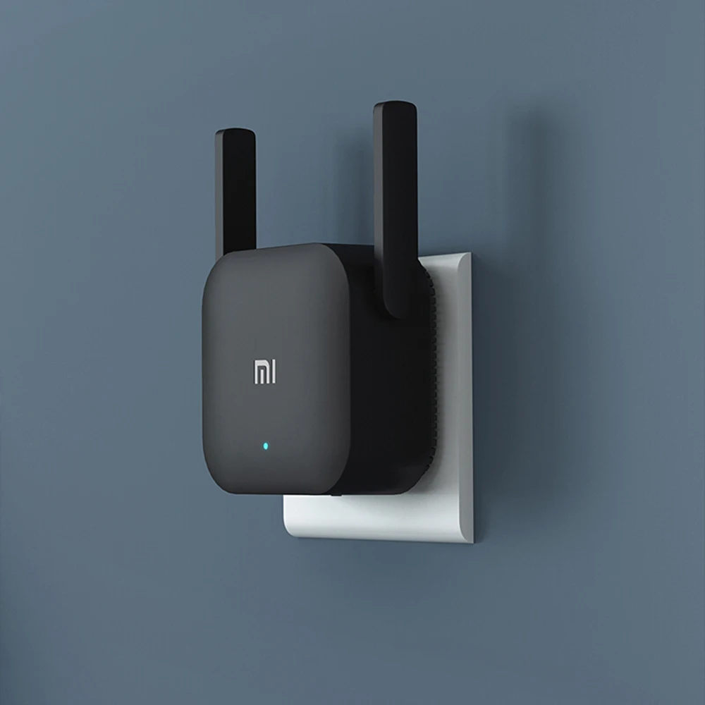 Original Xiaomi WiFi Amplifier Pro Router 300M Network Expander Repeater Power Extender Roteador 2 Antenna for Mi Router Wi-Fi