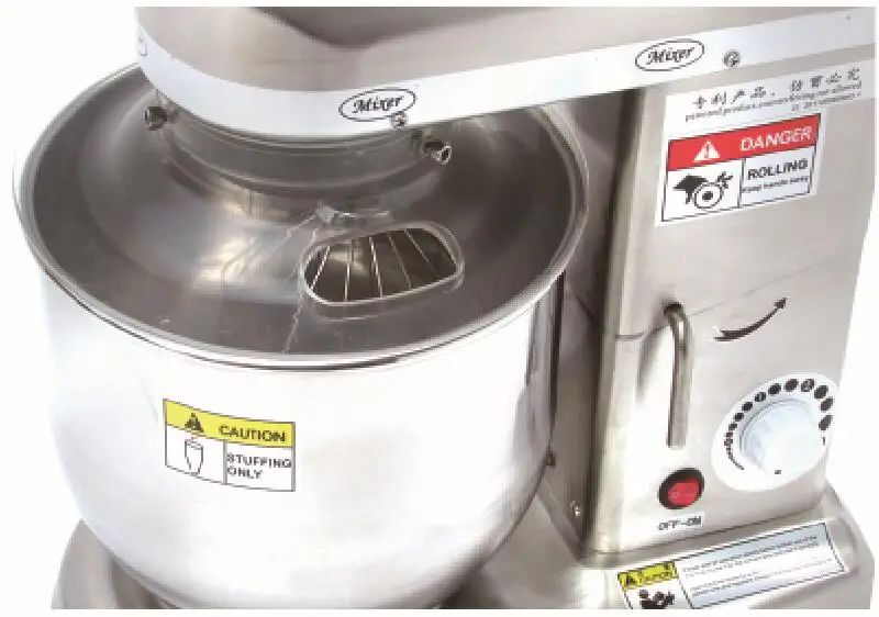 خلاط الكريمة 7L خلاط الدقيق آلة خلط الكريمة