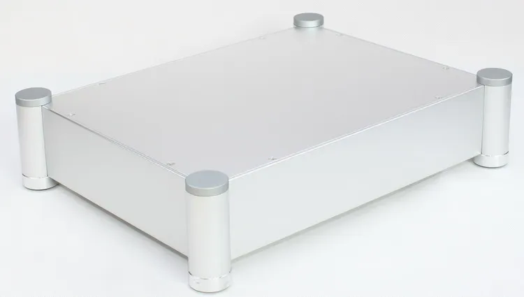 WA90 Aluminum enclosure Preamp chassis Power amplifier case/box size 295*395*80mm