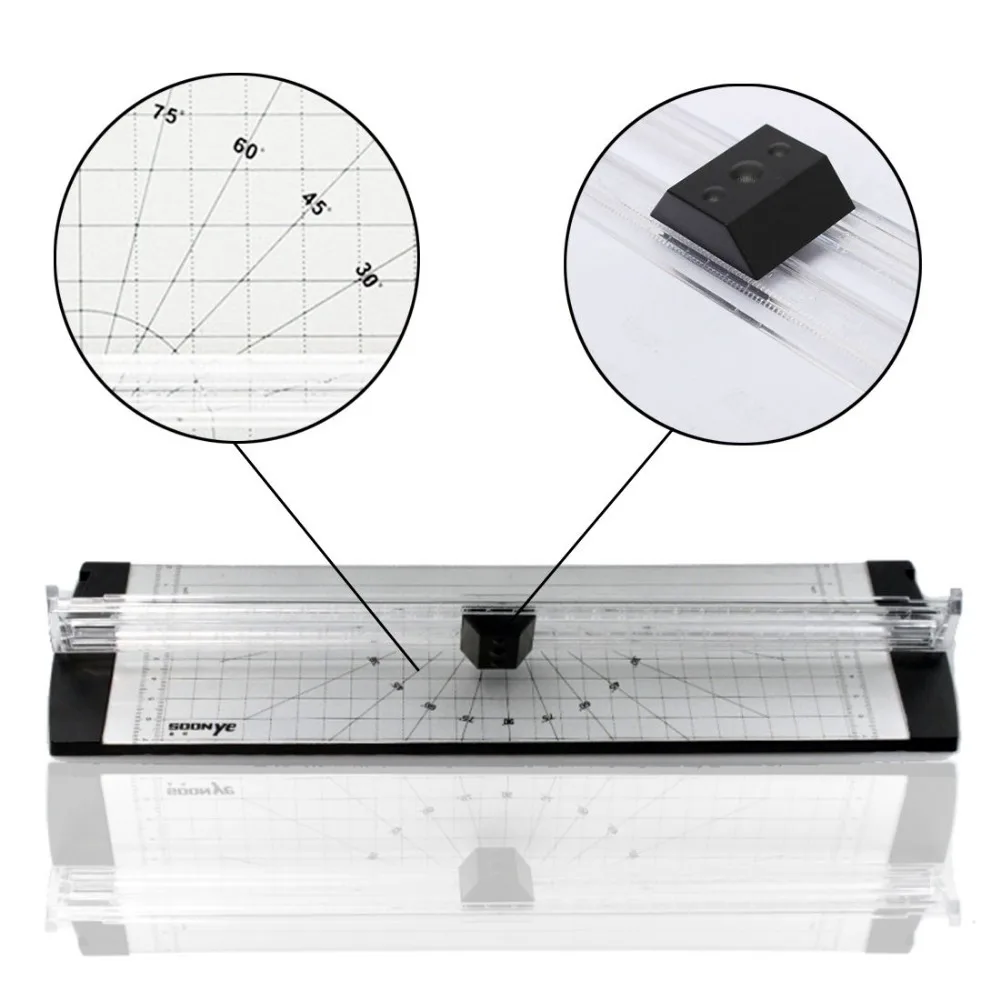 A4 Precision Photo Rotary Paper Cutter Guillotine Trimmer Arts Crafts