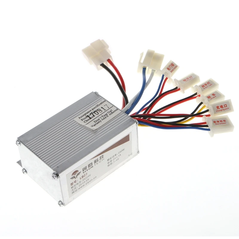 24V 250W Motor Controller For Electric Bike Scooter 4XFD