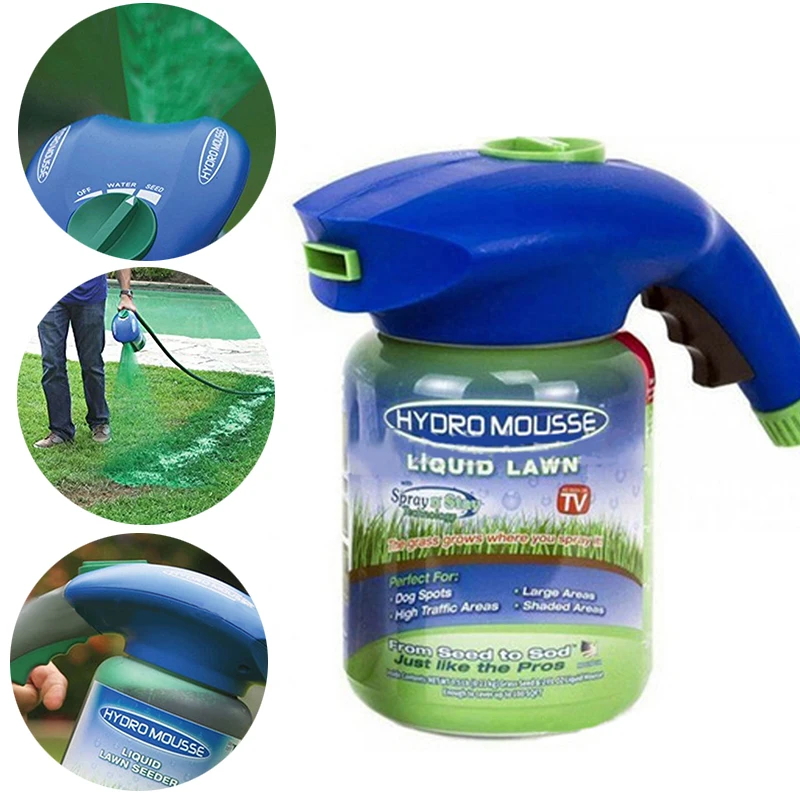 Professional Home Garden Lawn Hydro Mousse Household Hydro Seeding System Liquid Spray Device For Seed Lawn Care Garden Tools