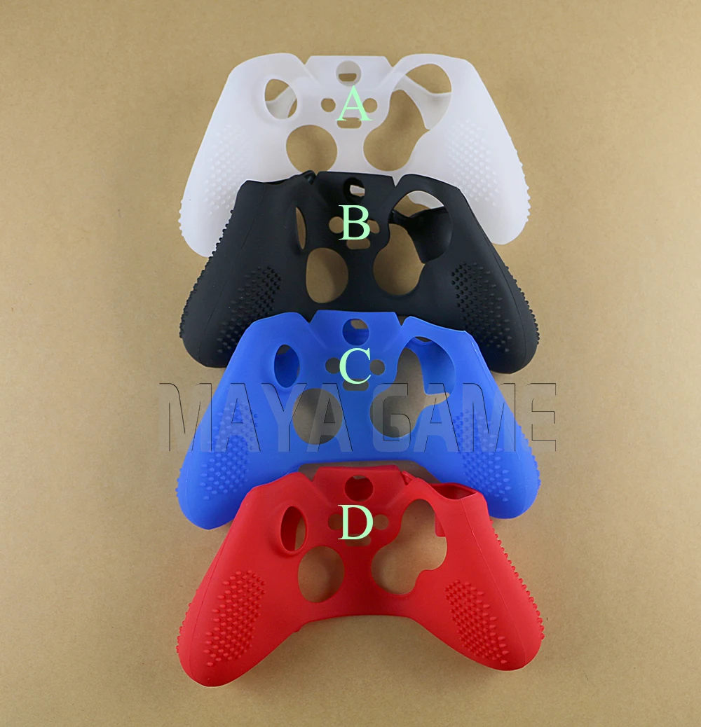 30pcs/lot Antislip Silicone Guards Rubber Skin Protective Case Cover Protector for Xbox One Elite Controller Controller