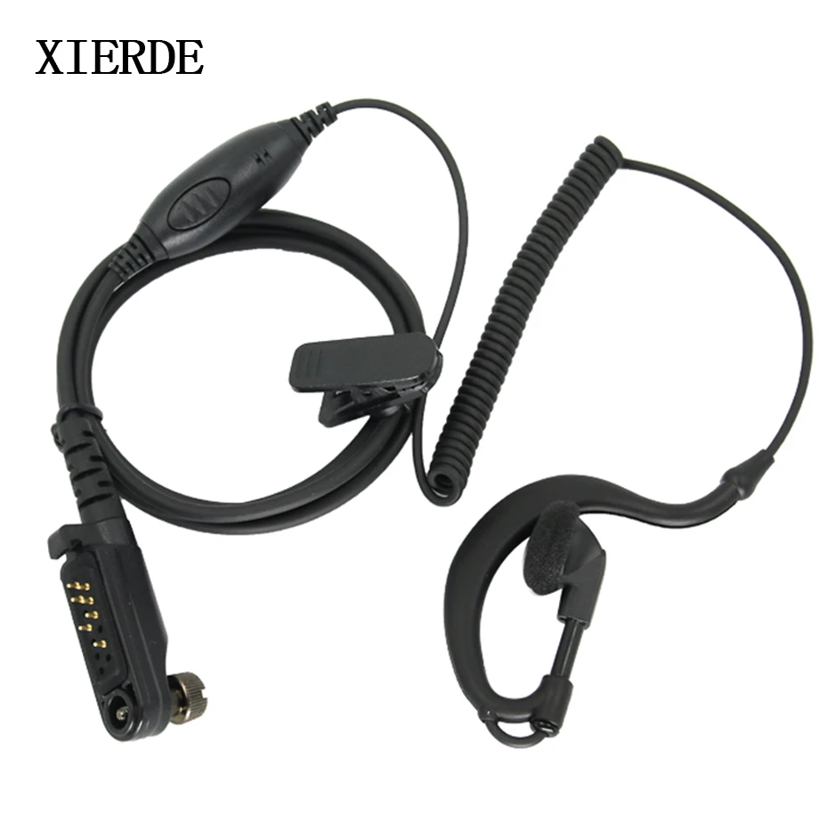 

Walkie Talkie Earhook Mic Earpiece Headset for HYT Hytera PD600 PD602 PD605 PD662 PD665 PD680 PD682 PD685 X1P X1E Two Way Radio